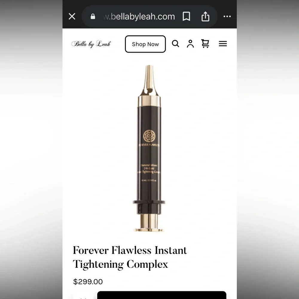 Forever Flawless Diamond Infused 24k Gold Tightening Complex (NIB) [Exp 1/28]